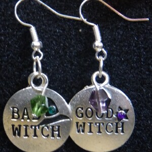 Good Witch, Bad Witch Earrings