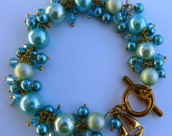 Marina Bracelet and Earring set