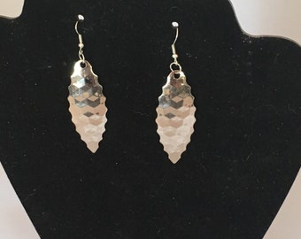 Here Fishy - Silver / Fishing Tackle Earrings