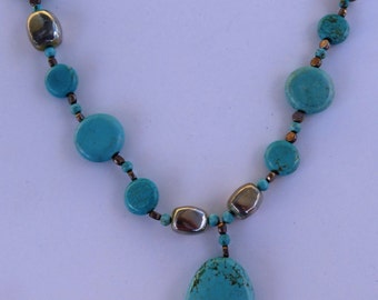 Turquoise & Silver Full Set