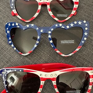 Glam Fourth of July Sunglasses