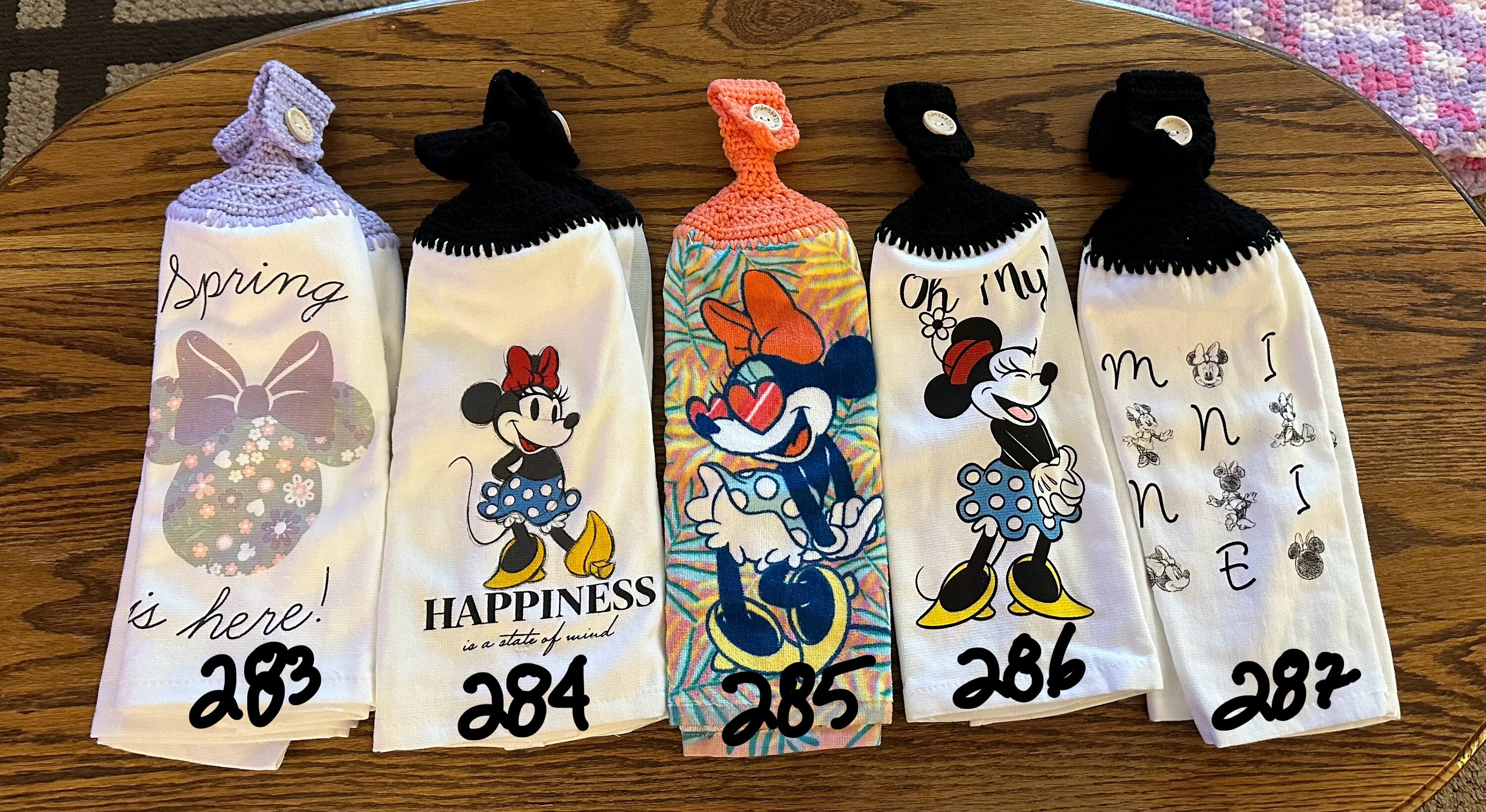 Disney Sketchbook Drawings Mickey Mouse Set Kitchen 2 Dish Towels & Oven  Mitt