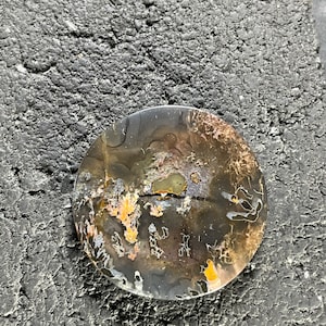 Priday Plume Agate Cabochon