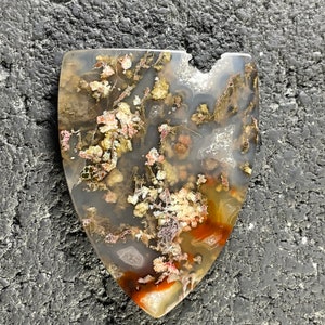 Priday Plume Agate Cabochon