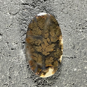 Priday Plume Agate Cabochon
