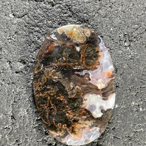 Priday Plume Agate Cabochon