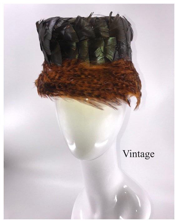 Vintage Feather Hat