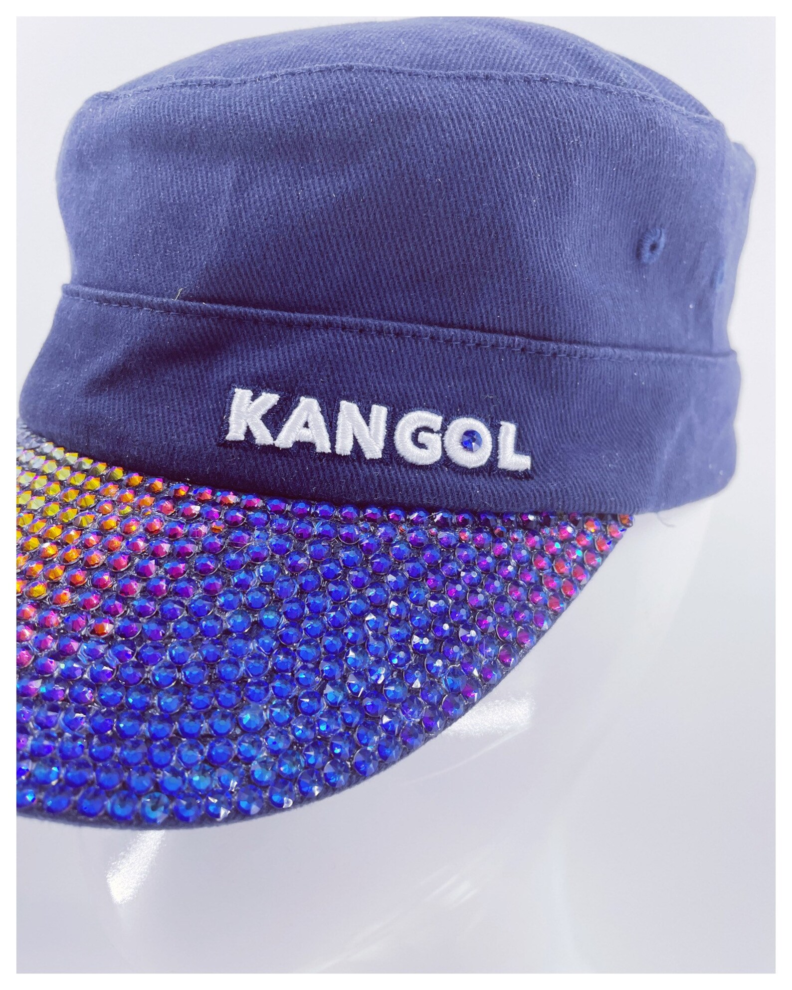 Kangol Hat Custom Swarovski Etsy