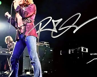 Led Zeppelin, Robert Plant signed autographs Reprint (copy) 8x10 print