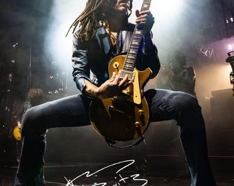 Lenny Kravitz autographs Reprint (copy) 8x10 print