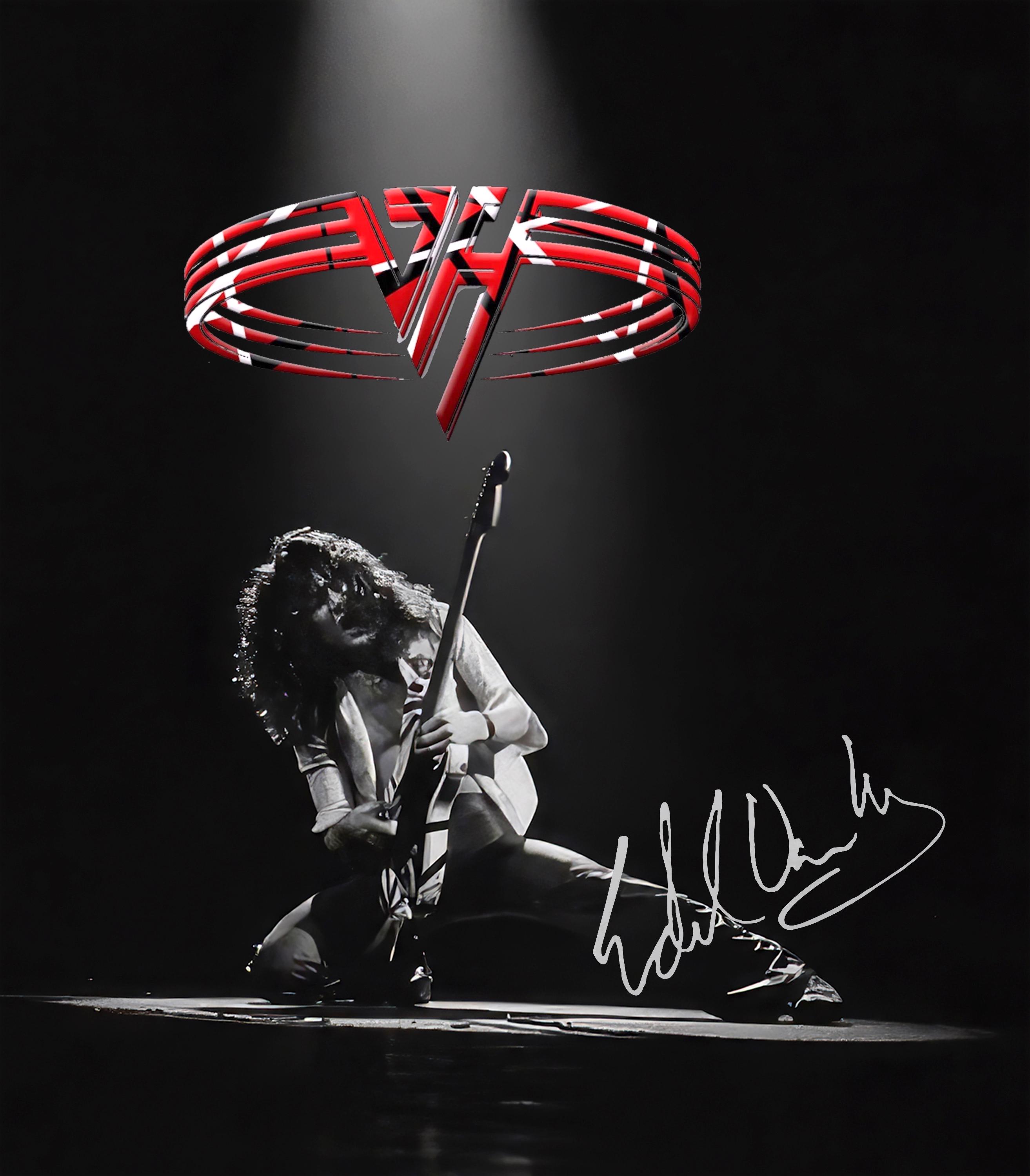 Eddie Van Halen Autograph - Etsy