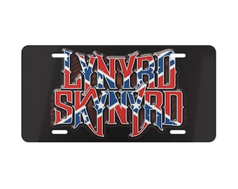 Lynyrd Skynyrd, Auto Vanity Plate | Metal License Tag, Automotive Rock n Roll