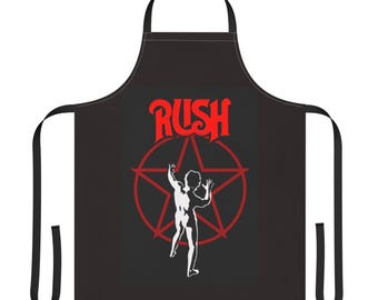 Rush Band Starman BBQ Cooking Apron