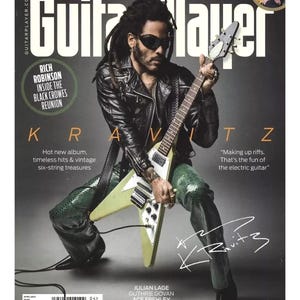 Lenny Kravitz Autograph - Etsy