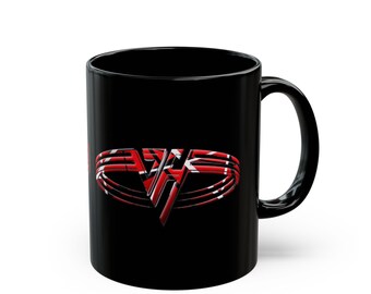Van Halen | Black Ceramic Coffee Cup