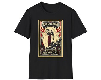 Stevie Ray Vaughn, Graphic T-Shirt | Rock Band Tee