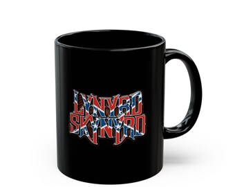 Lyrynd Skyryd | Black Ceramic Coffee Cup