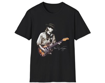 Stevie Ray Vaughn, Graphic T-Shirt | Rock Band Tee