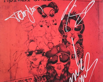 Motley Crue Greatest Hits autographed 12x12 Album Reprint (copy) Heavy Metal, Rock and Roll