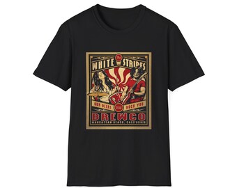 White Stripes, Graphic T-Shirt | Rock Band Tee