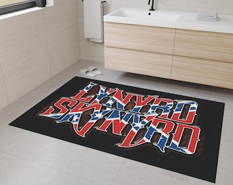 Lynyrd Skynyrd Heavy Duty Floor Mat | Rock Music Decor, Home Entrance Rug, Gifts for Fans, Band Merchandise, Southern Pride