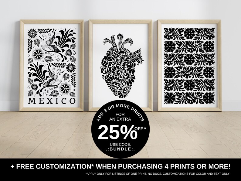 Mexico Printable Wall Art | Modern Art Prints | Abstract Decorative Wall Art | Aesthetic Large Size Format | Instant download | Print-Ready! imagen 9