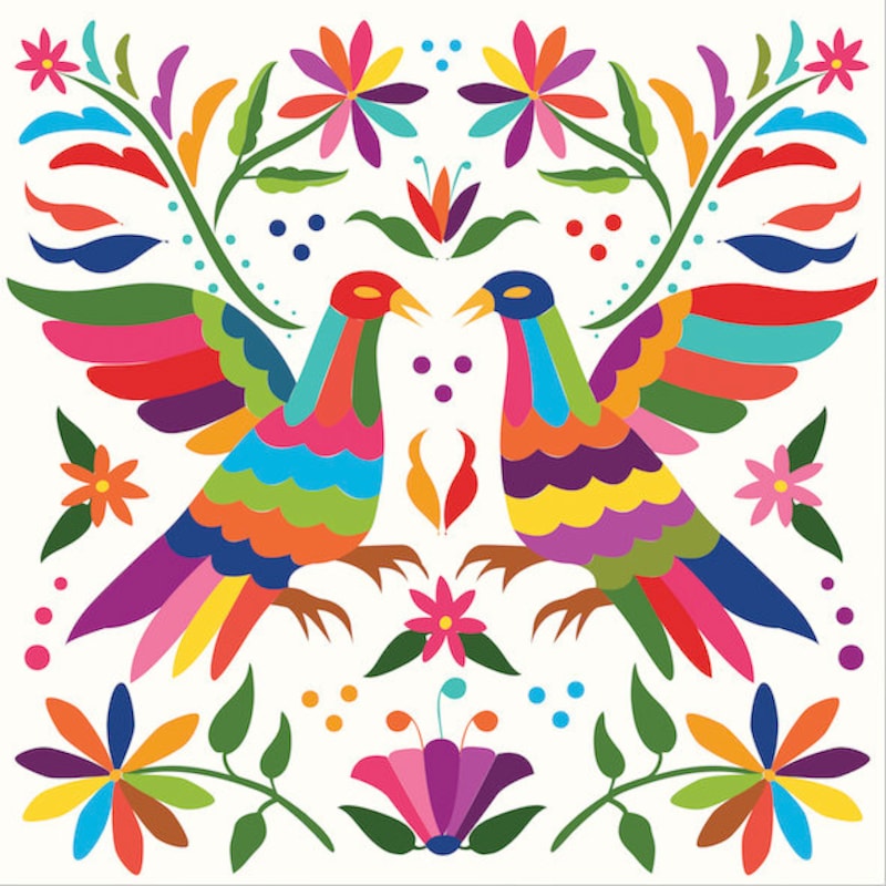 Otomi Embroidery Patterns - Etsy