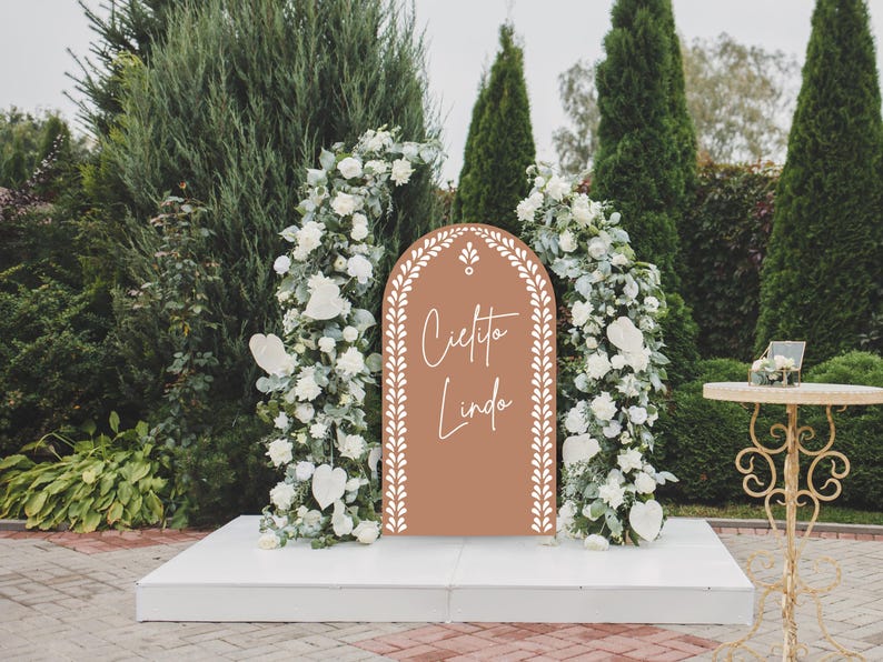 Mexican Talavera Arch Backdrop DIGITAL SVG #5 | Cielito Lindo Parties ...