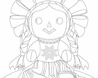 Instant Download Coloring Book Page Printable Adult & | Etsy