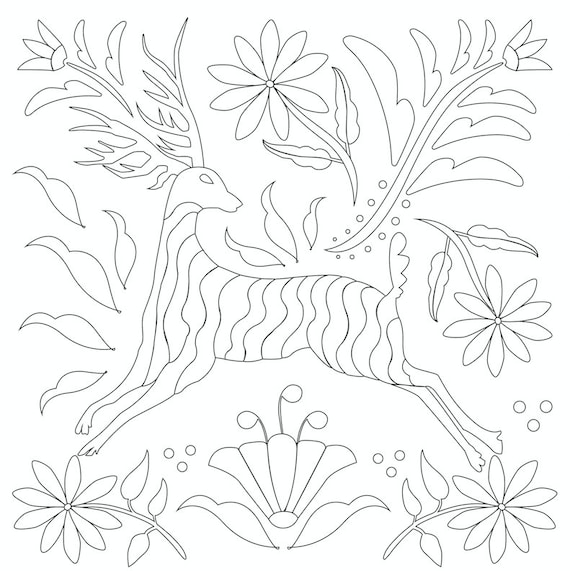Otomi Coloring Pages Coloring Pages