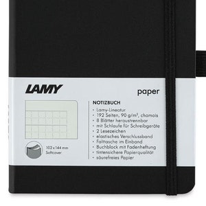 NEW Lamy Paper Notebook Soft Cover A5 in Black