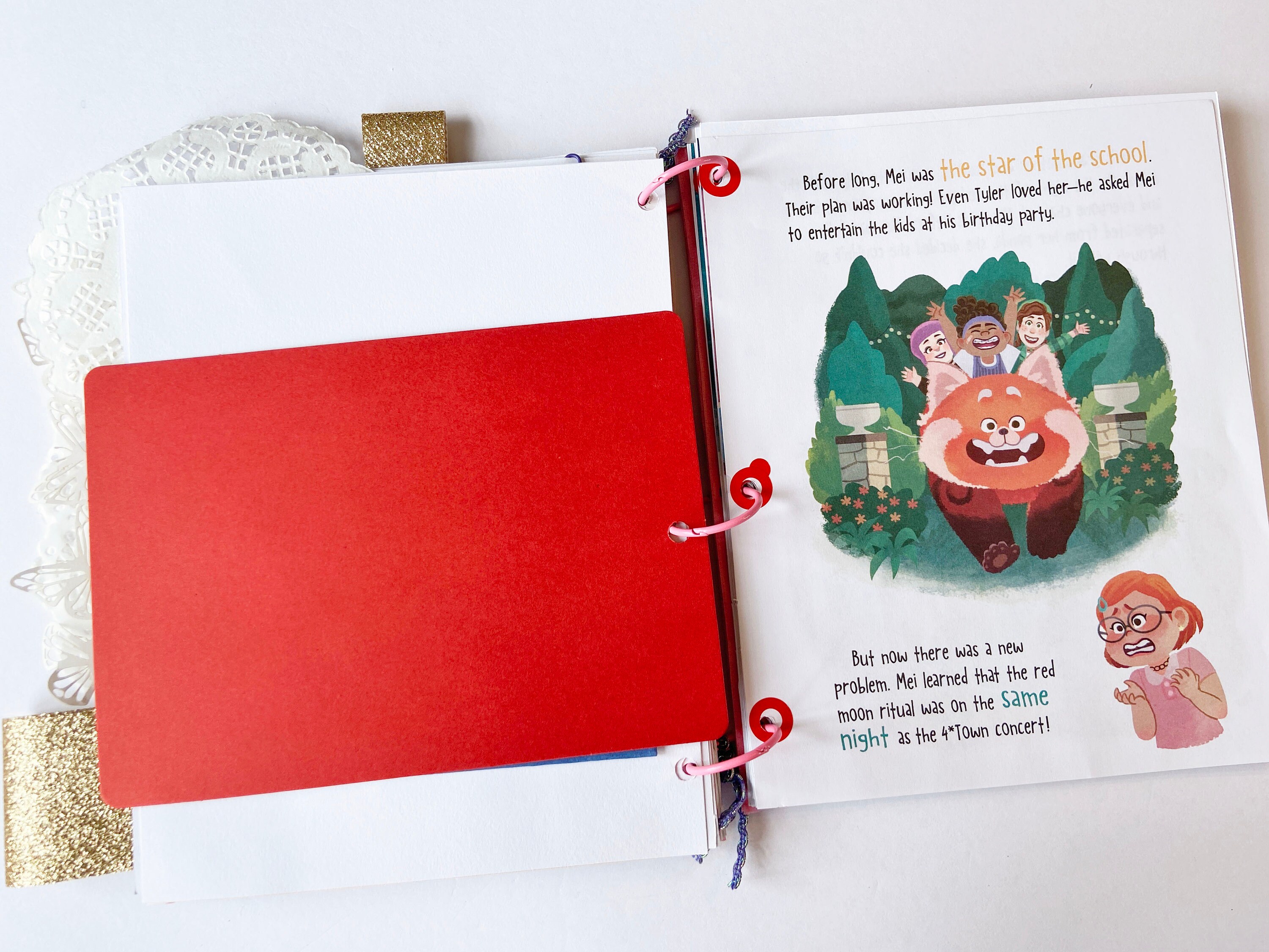 Turning Red Junk Journal - Etsy