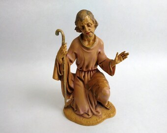 Fontanini Joseph #301 Depose Italy 5 3/4" Statue Figurine Vintage Nativity