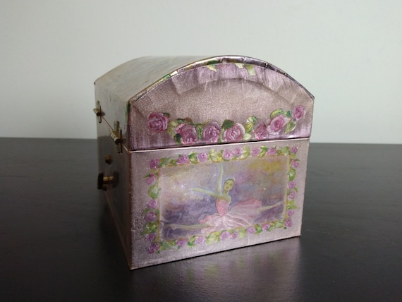 Ballerina "Studio Miyabi" Music/Jewelry Box With … - image 5