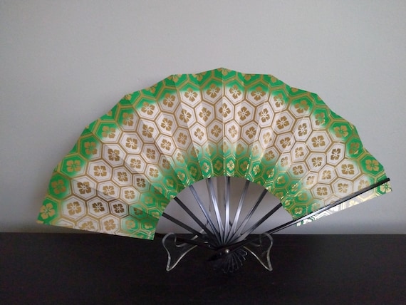 Peacock Feather Folding Fan Chinese Japanese Handheld Wedding Dancing Party  Chic