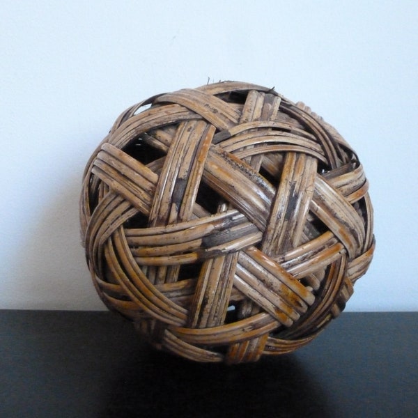 Rattan Balls Etsy