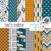 Father's Day Digital Paper - 'Dad's Toolbox' seamless patterns 