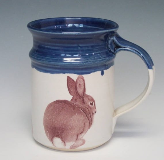 Rabbit Mug Etsy