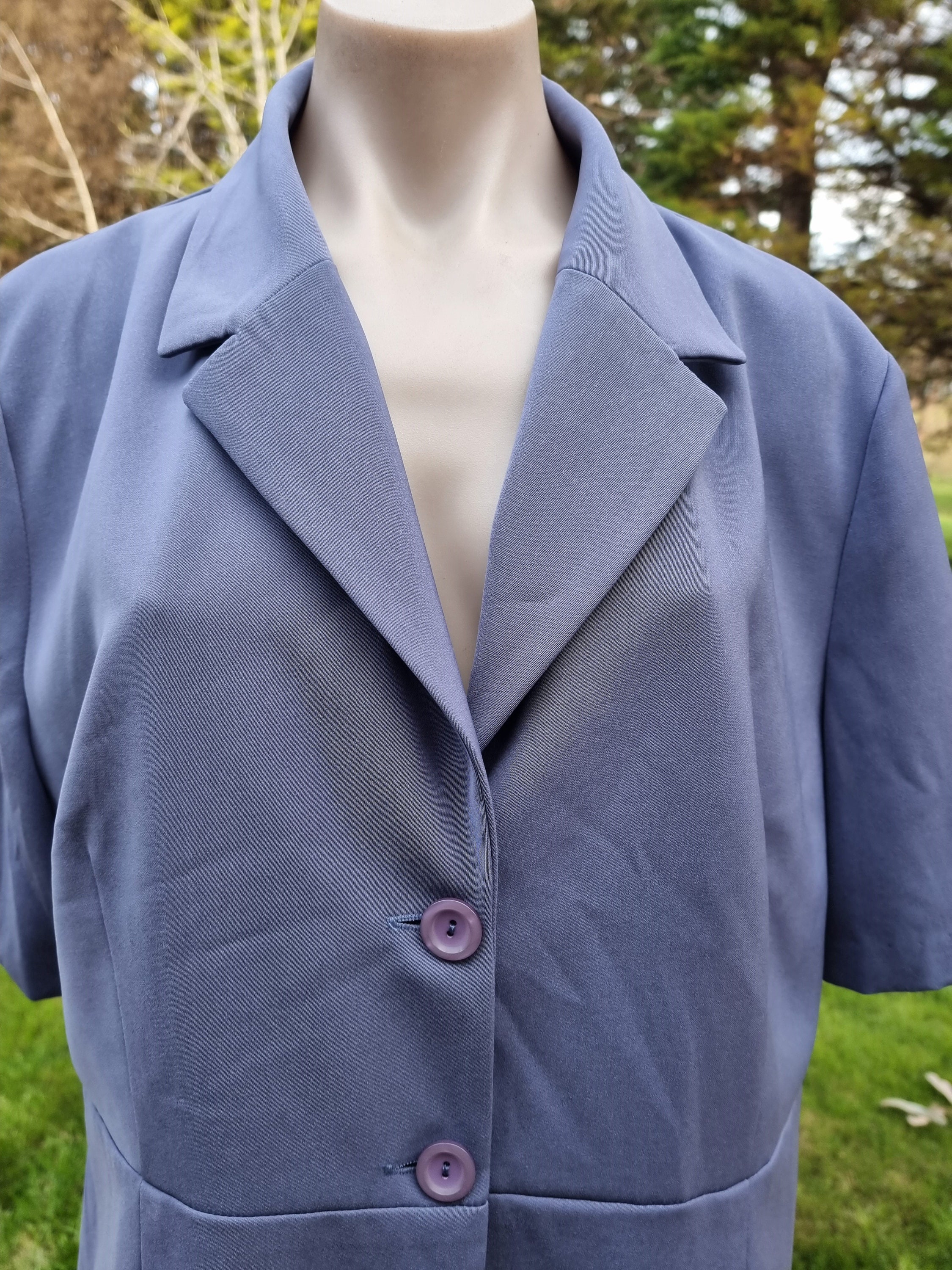 Vintage 90s Collections by Monti Purple Button - Etsy
