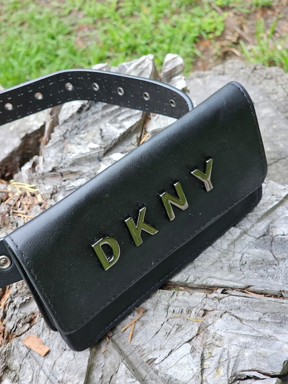 DKNY Black Belt Bum Bag Etsy