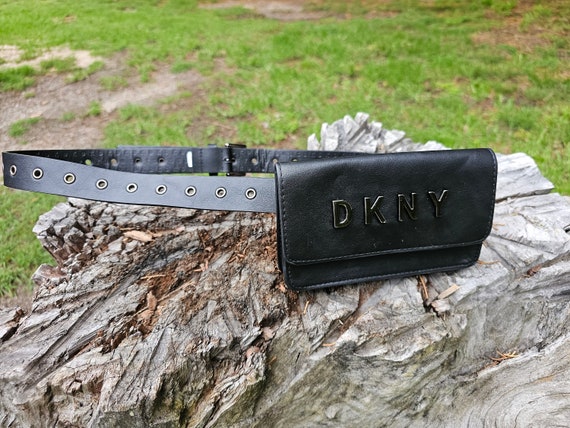 DKNY Black Belt Bum Bag Etsy Canada