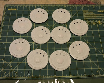 Cast resin strange coin