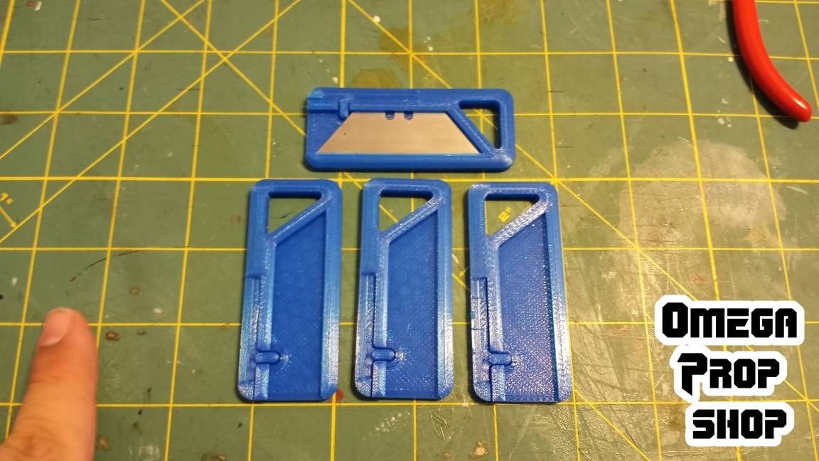 EDC Utility Blade Holder 3D Print Etsy
