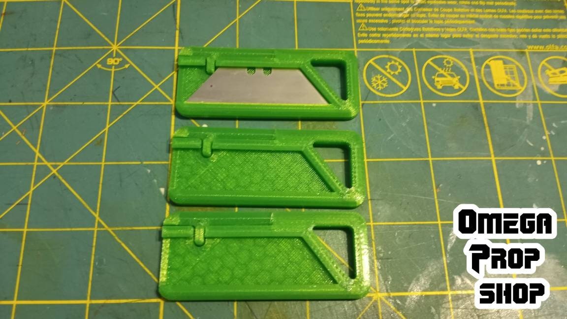 EDC Utility Blade Holder 3D Print Etsy