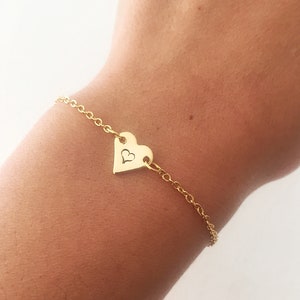 Personalised initial bracelet, chain bracelet, gifts for her, gifts for mum, couples gift, anniversary gift, custom jewellery, sister gift