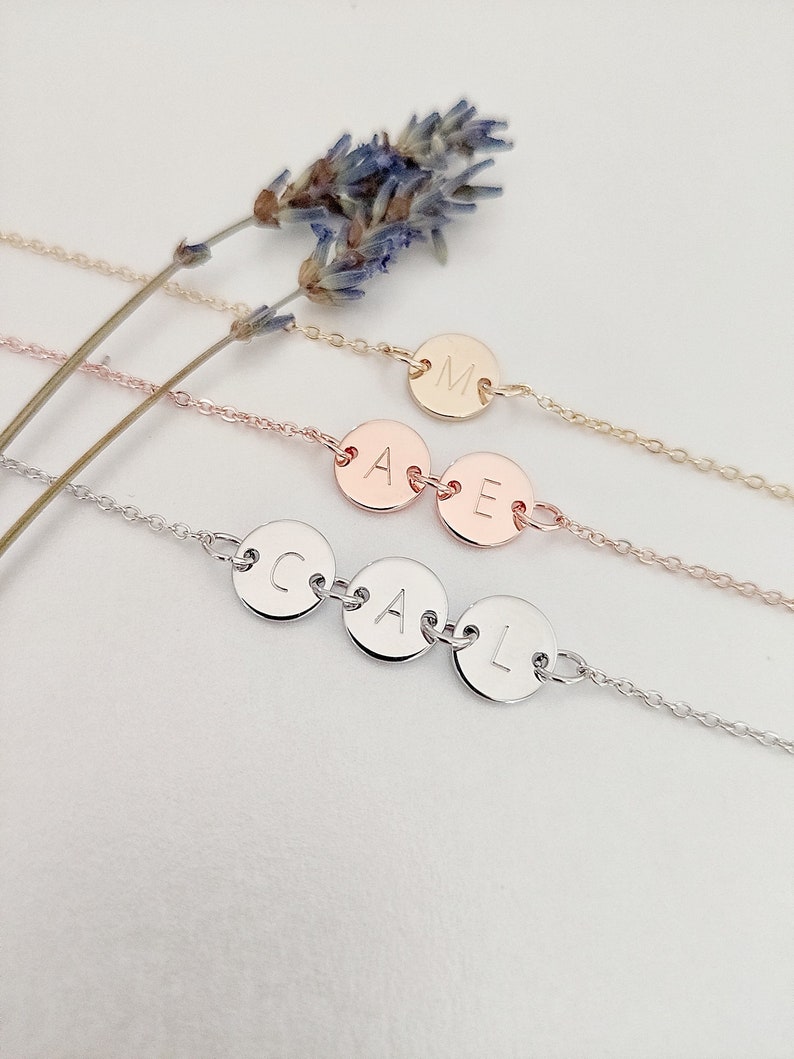 Personalised bracelet, custom initial bracelet, gifts for her, gifts for mum, gifts for bridesmaids, gifts ideas, friendship bracelet, gift 