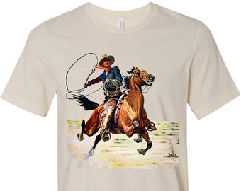 Vintage Wild West Round-Up Tee
