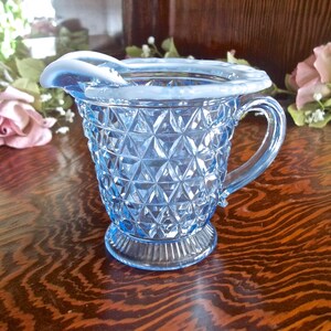 Jarra de leche vintage, jarra de leche vintage, jarra de leche vintage, jarra de leche imperial, jarra de leche cottage, vajilla de cristal, cristalería