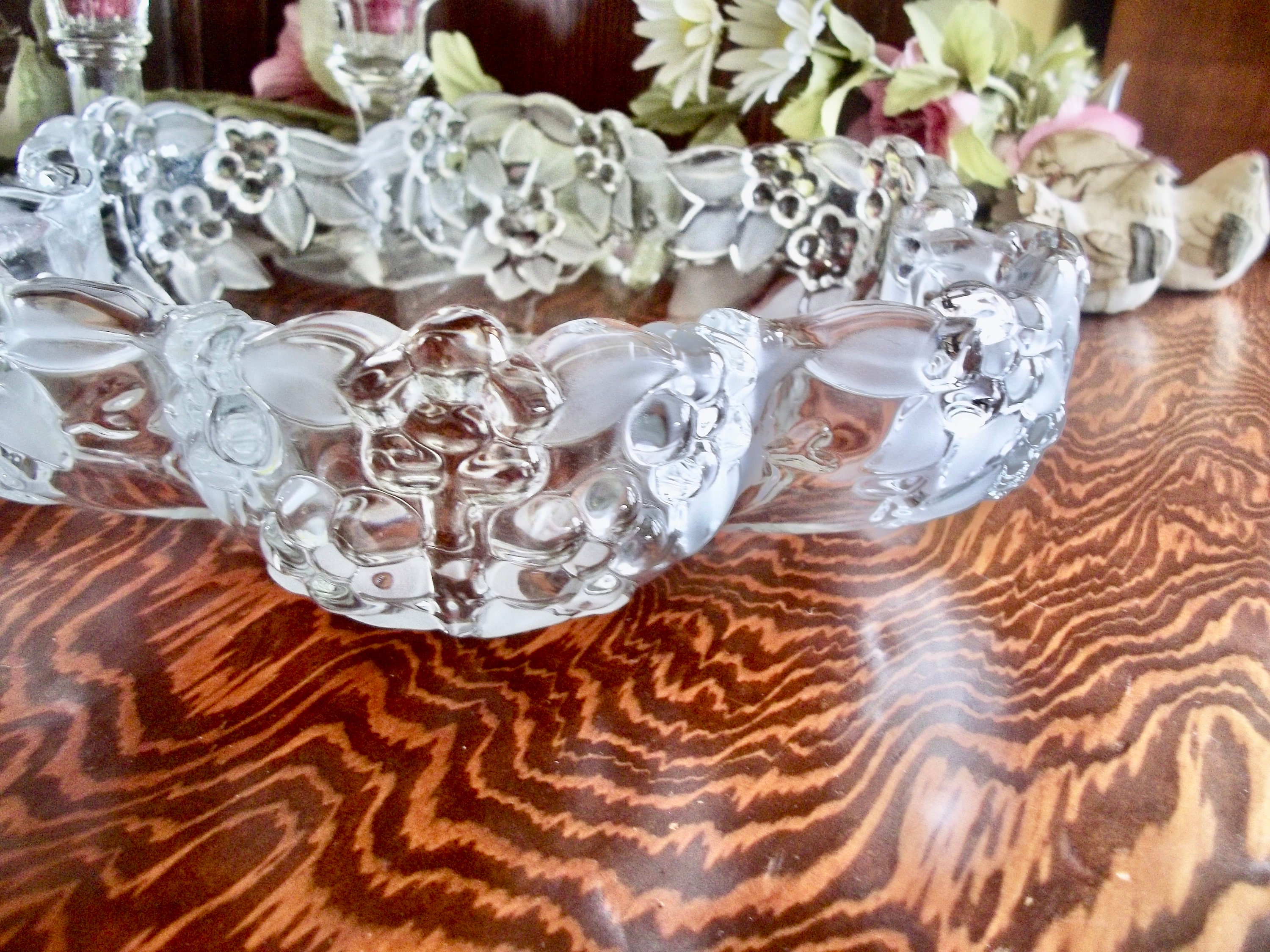 Mikasa Glass Mikasa Glass Bowl Vintage Glass Bowl Glass Etsy