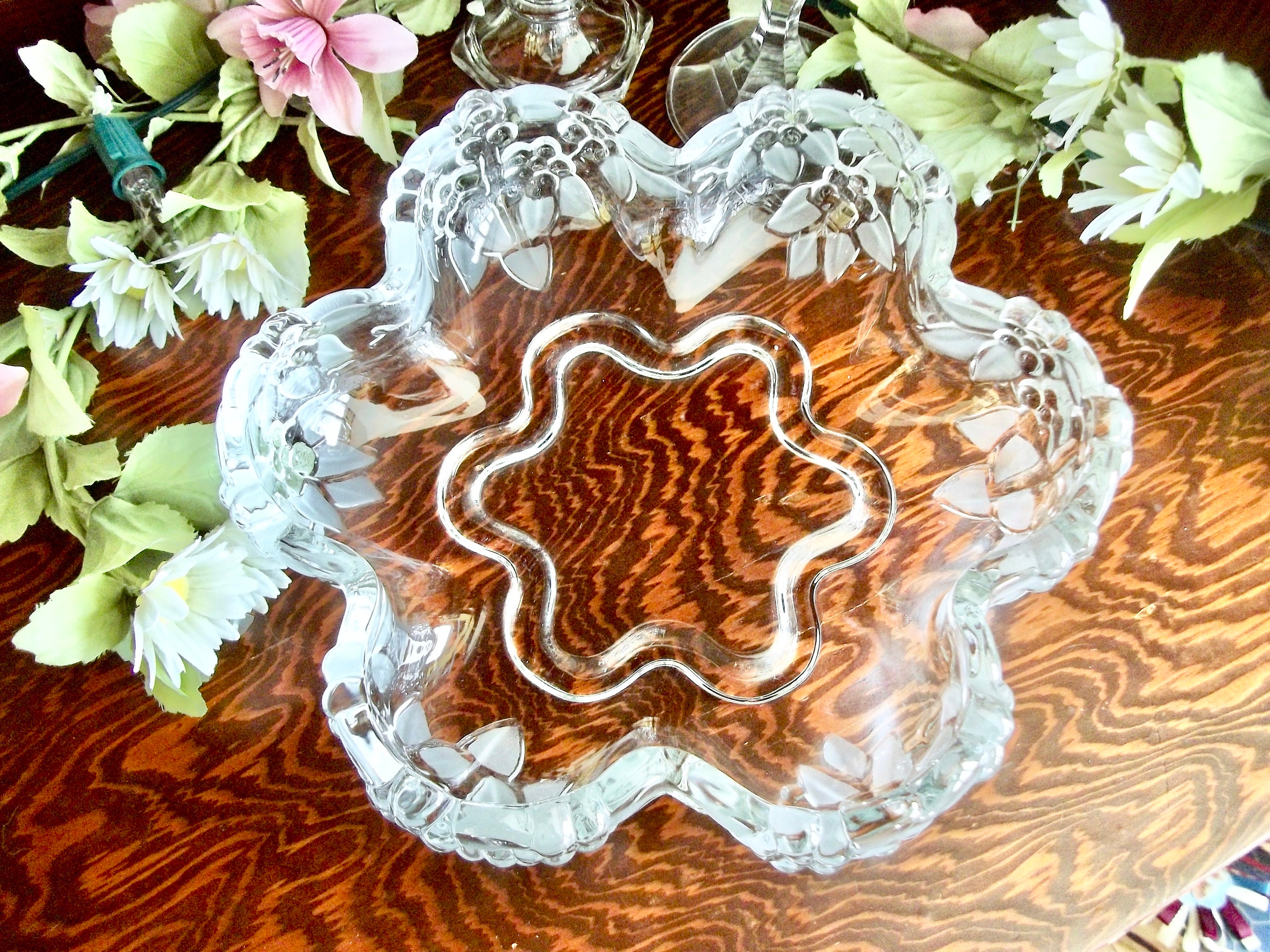 Mikasa Glass Mikasa Glass Bowl Vintage Glass Bowl Glass Etsy